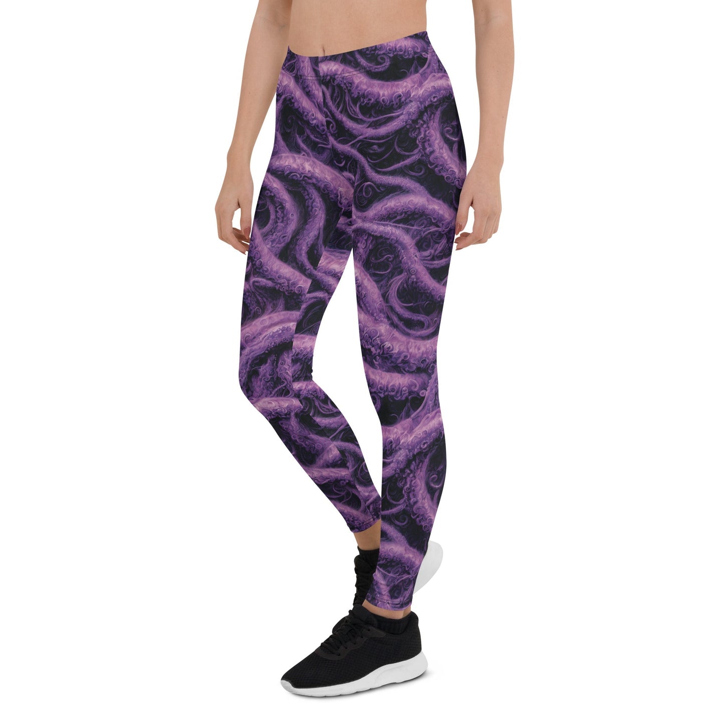 Women's Mid-Rise Leggings - Void Reach - by Jelly Kvlt