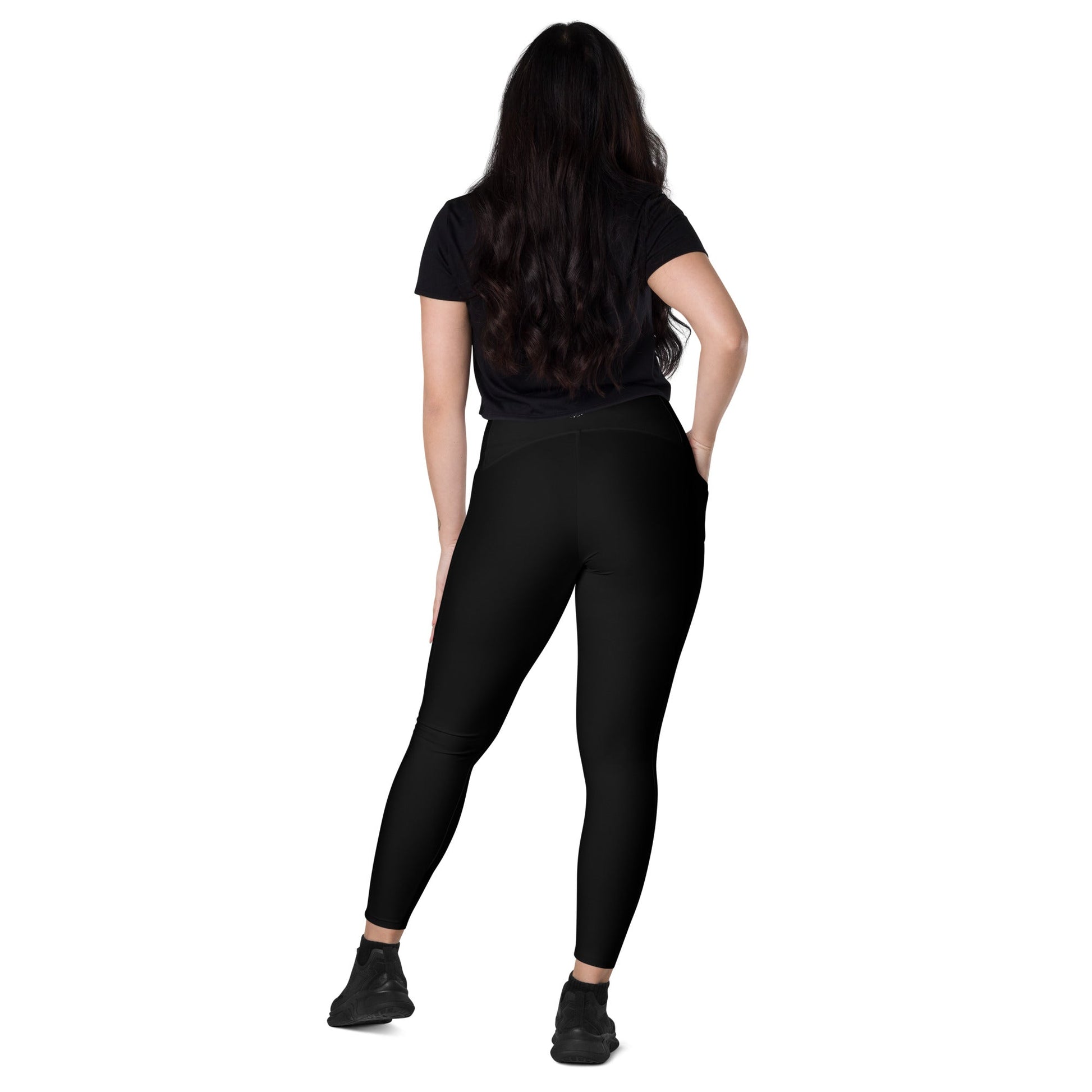 Leggings with pockets - Noir - by Jelly Kvlt