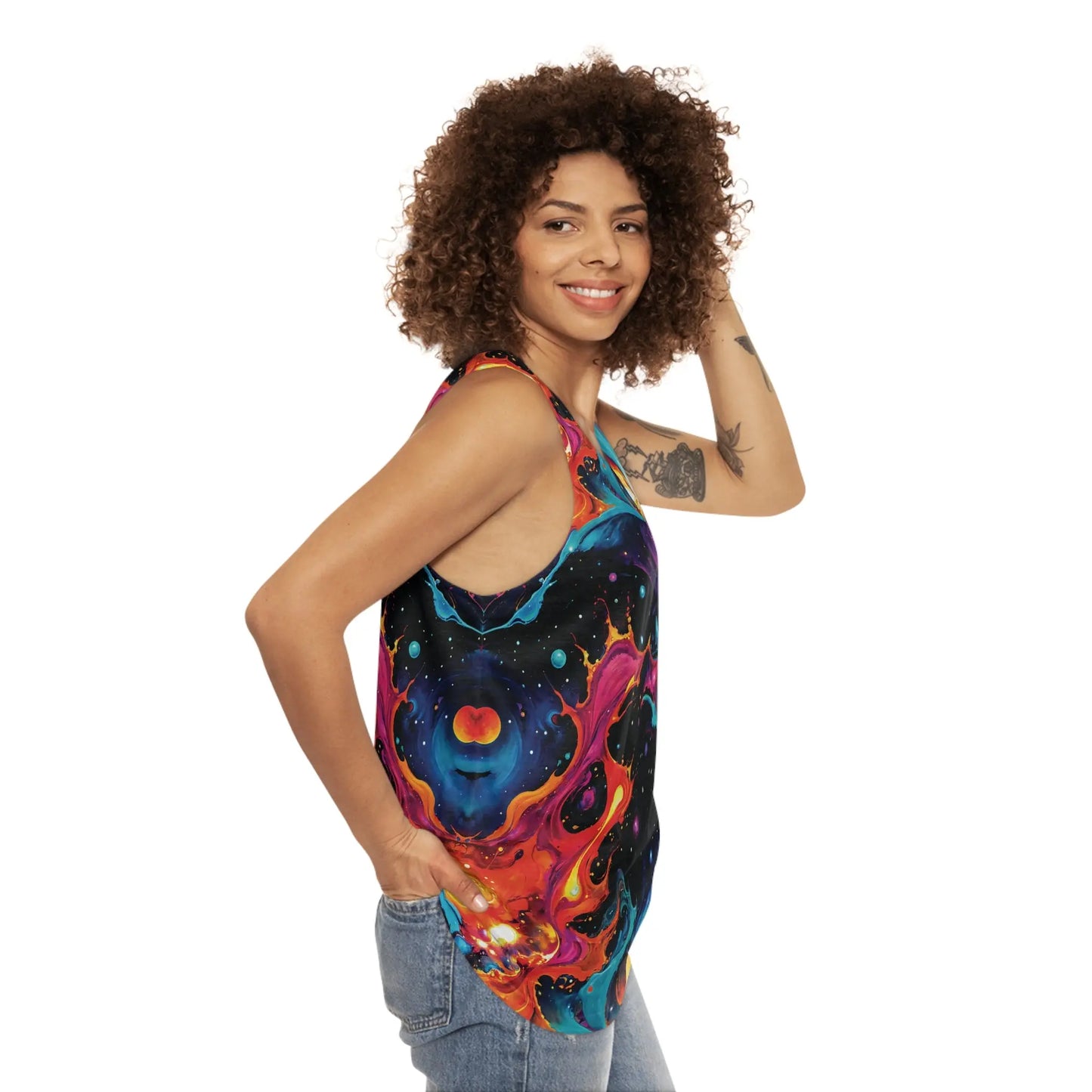 Light Tank Top - Astral Tempest - by Printify