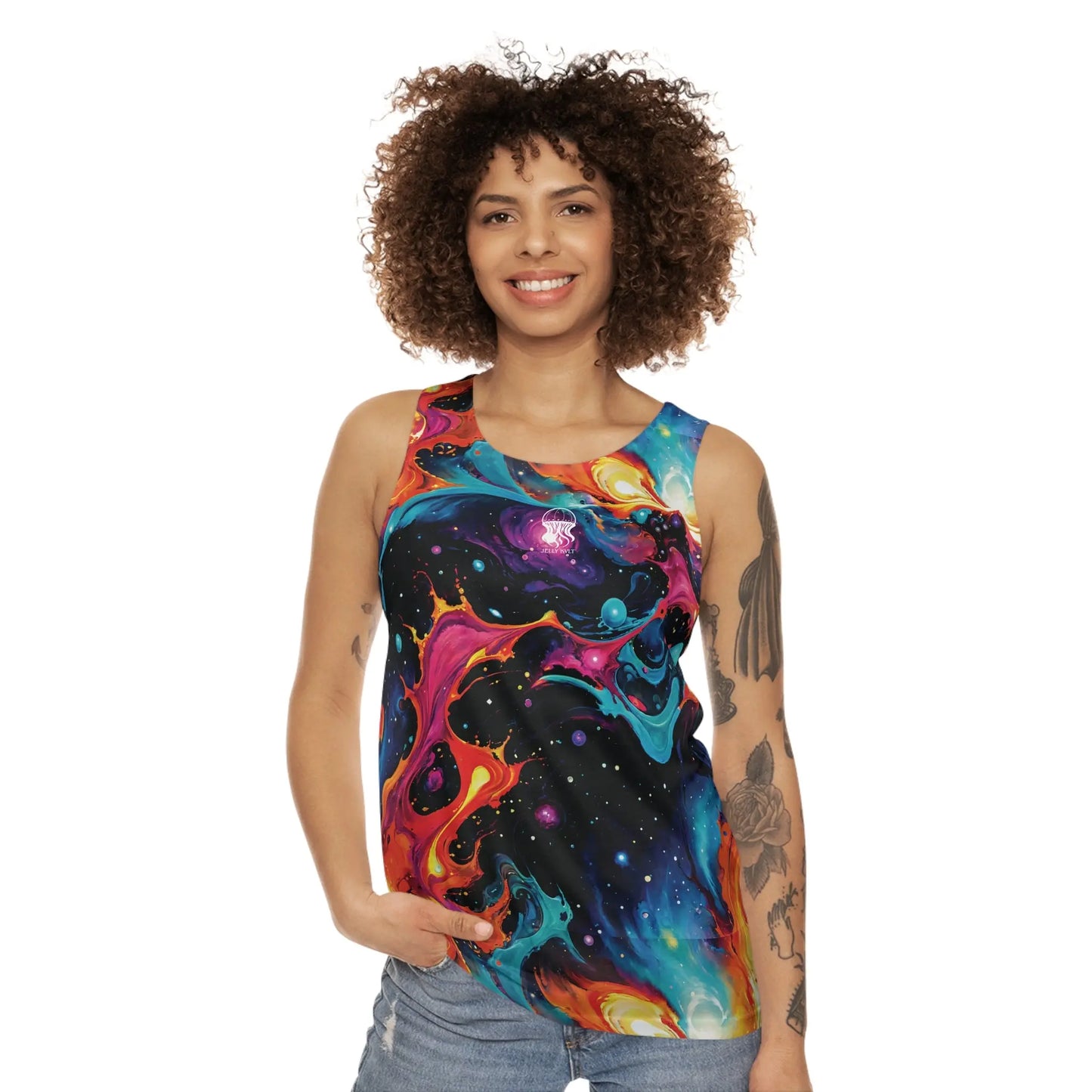 Light Tank Top - Astral Tempest - by Printify