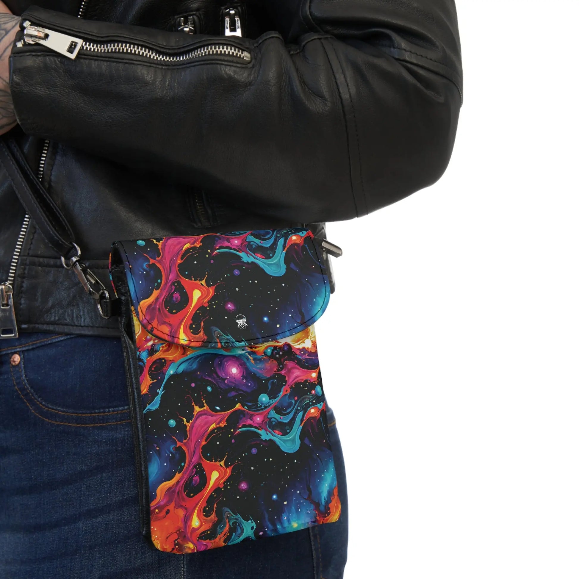 Lightweight Phone Bag - Astral Tempest - by Jelly Kvlt