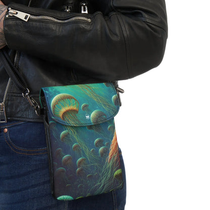 Lightweight Phone Bag - Stellar Drifters - by Jelly Kvlt