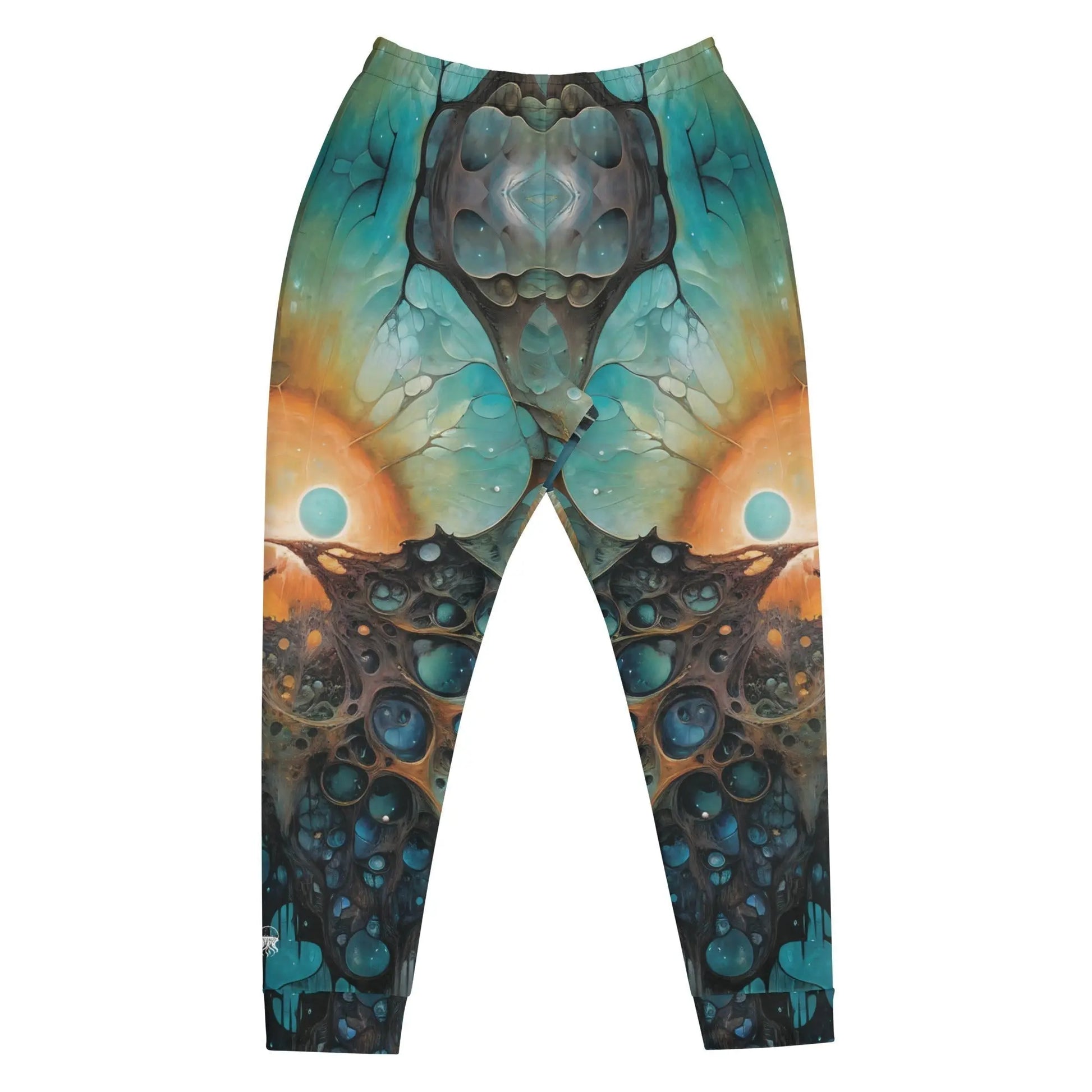 Men's Comfortable Joggers - Chthonic Echoes - by Jelly Kvlt