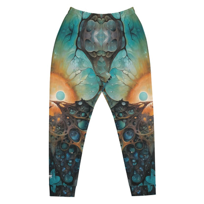 Men's Comfortable Joggers - Chthonic Echoes - by Jelly Kvlt