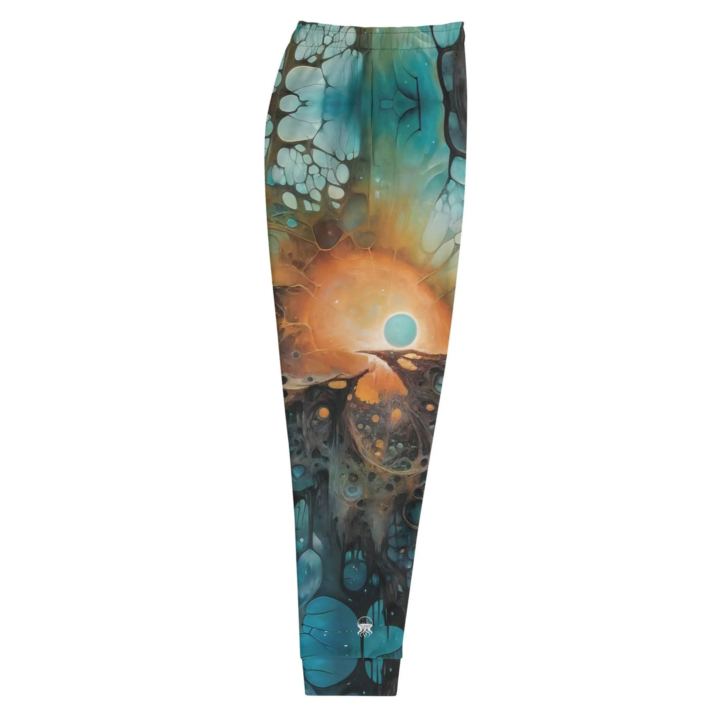 Men's Comfortable Joggers - Chthonic Echoes - by Jelly Kvlt