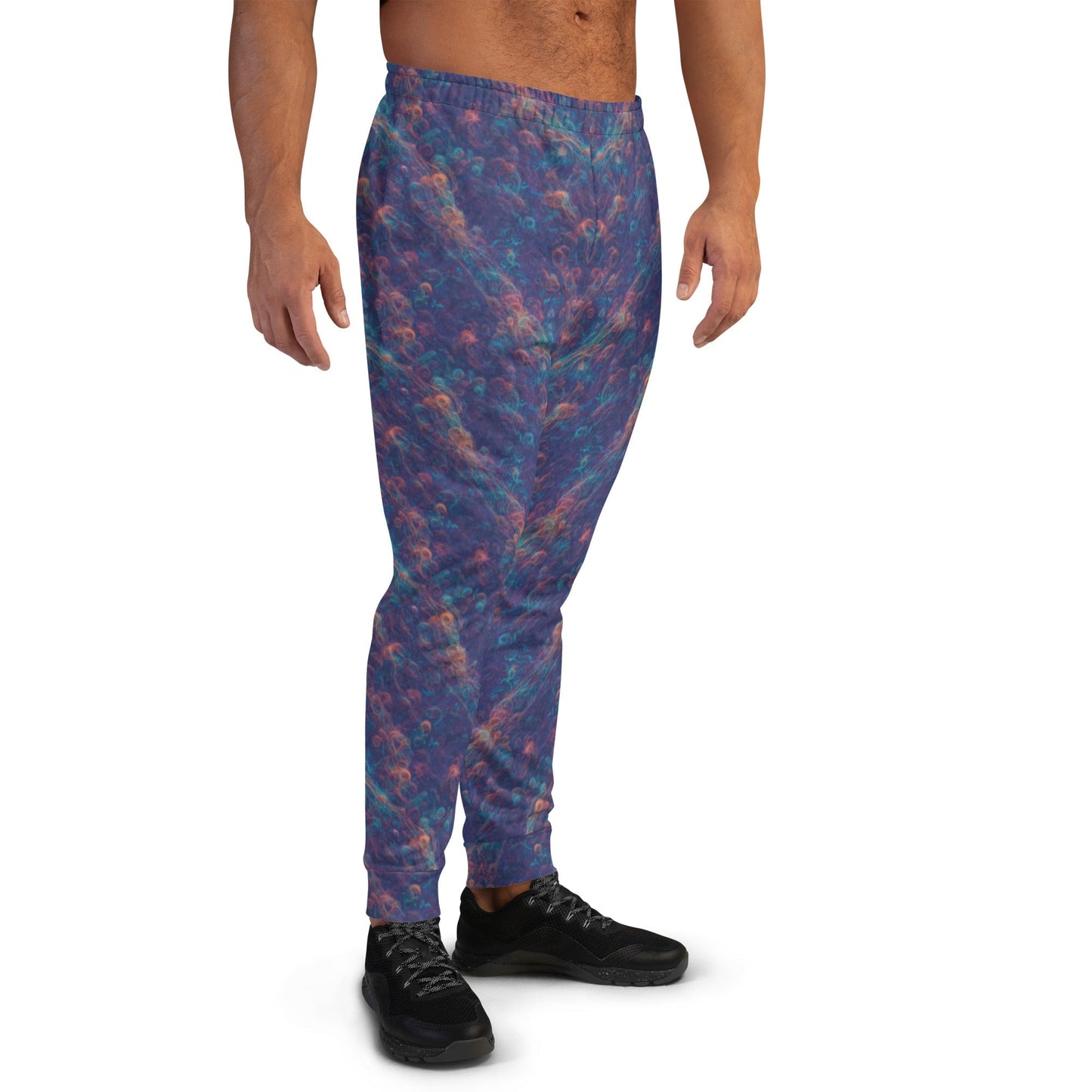 Men's Comfortable Joggers - Galactic Tangle - by Jelly Kvlt