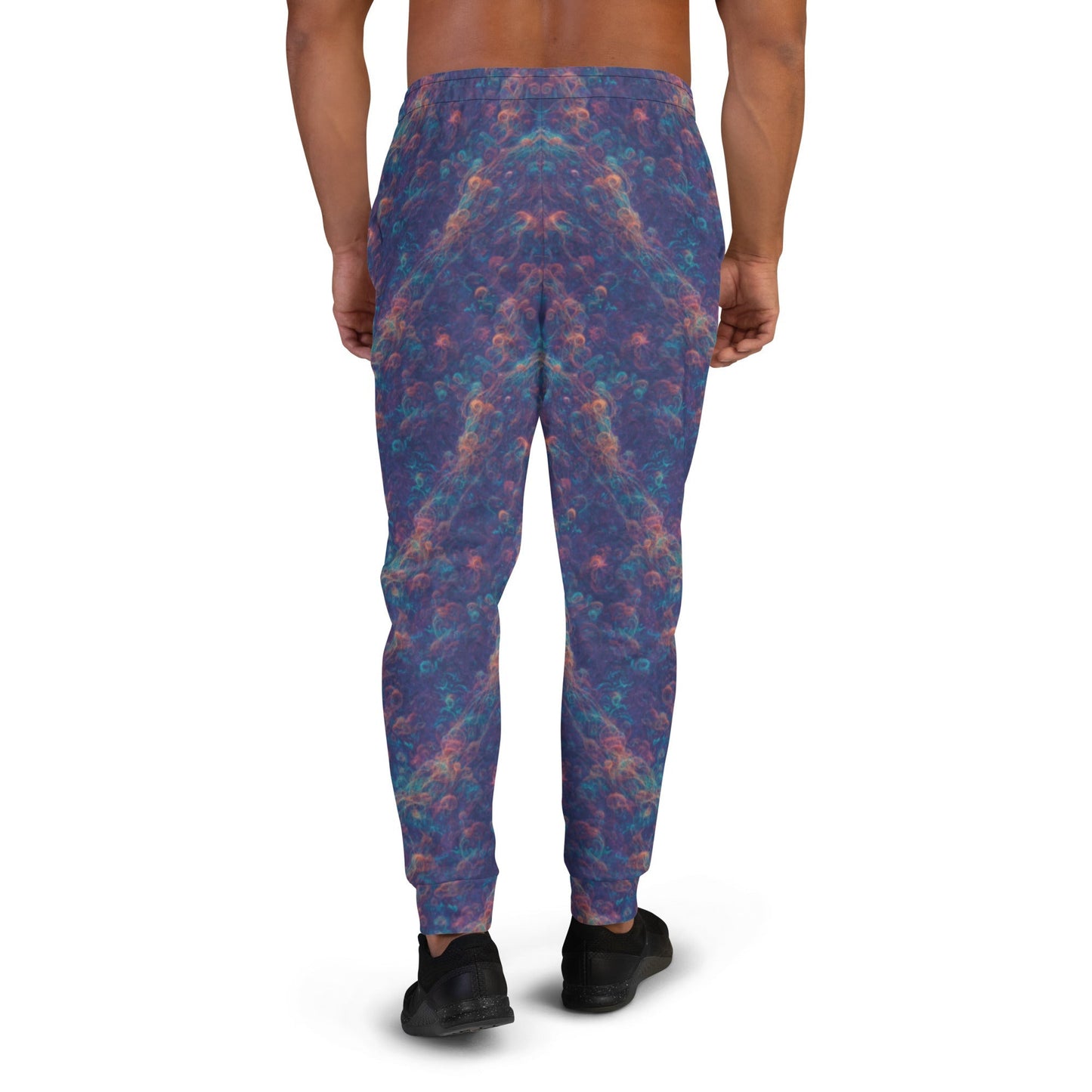 Men's Comfortable Joggers - Galactic Tangle - by Jelly Kvlt