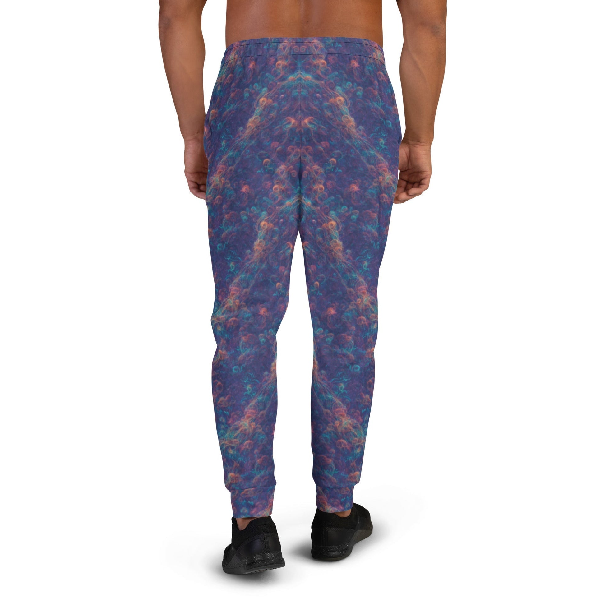 Men's Comfortable Joggers - Galactic Tangle - by Jelly Kvlt