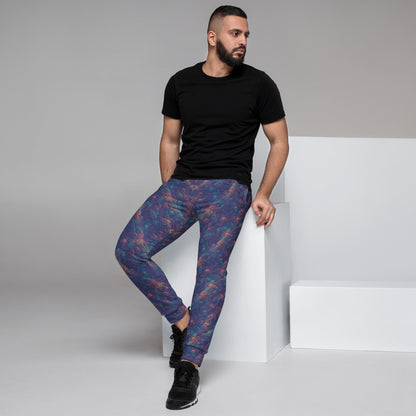 Men's Comfortable Joggers - Galactic Tangle - by Jelly Kvlt