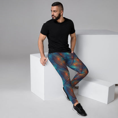 Men's Comfortable Joggers - Nebular Nexus - by Jelly Kvlt