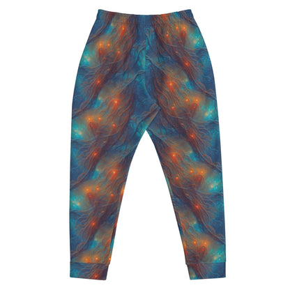 Men's Comfortable Joggers - Nebular Nexus - by Jelly Kvlt