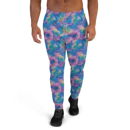 Men's Comfortable Joggers - Quantum Drift - by Jelly Kvlt