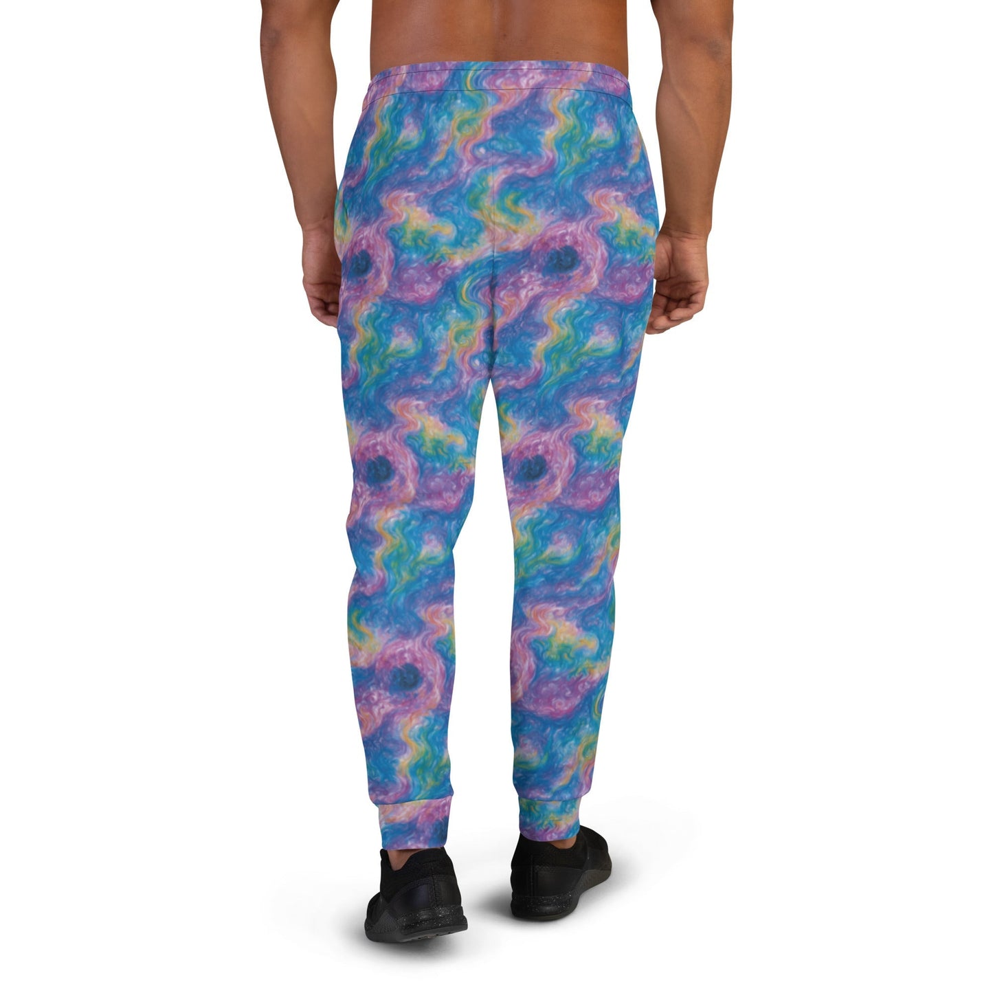 Men's Comfortable Joggers - Quantum Drift - by Jelly Kvlt