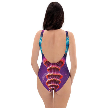 One-Piece Swimsuit - Arcane Medusa - by Jelly Kvlt