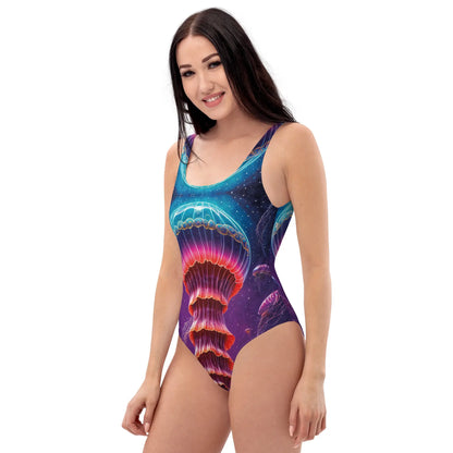 One-Piece Swimsuit - Arcane Medusa - by Jelly Kvlt