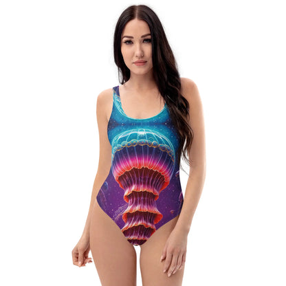 One-Piece Swimsuit - Arcane Medusa - by Jelly Kvlt