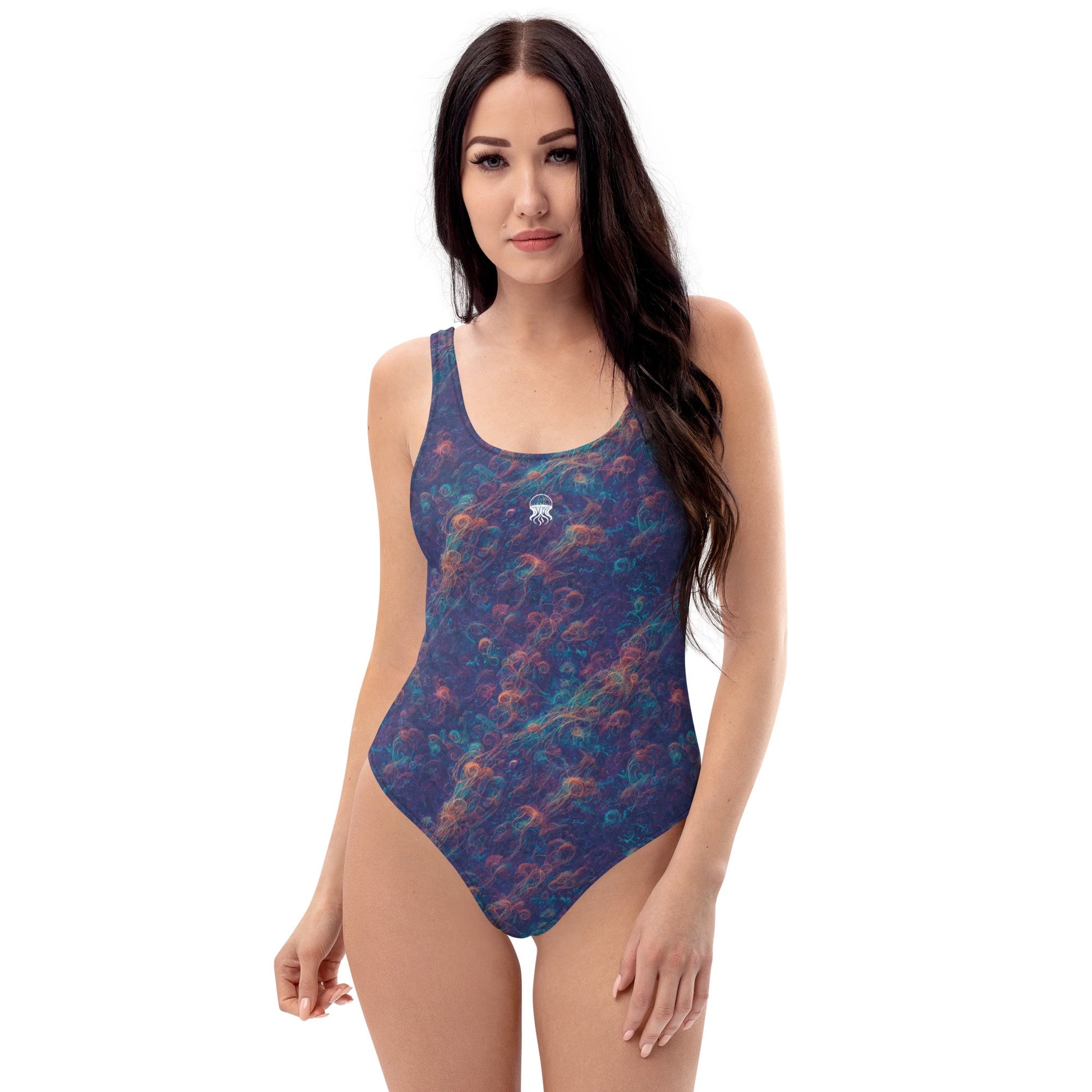 One-Piece Swimsuit - Galactic Tangle | Jelly Kvlt