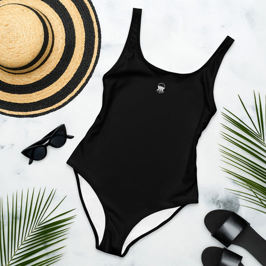 One-Piece Swimsuit - Noir | Jelly Kvlt