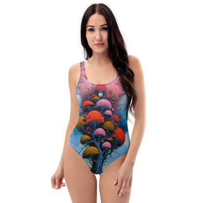 One-Piece Swimsuit - Zolthyrian Tree - by Jelly Kvlt