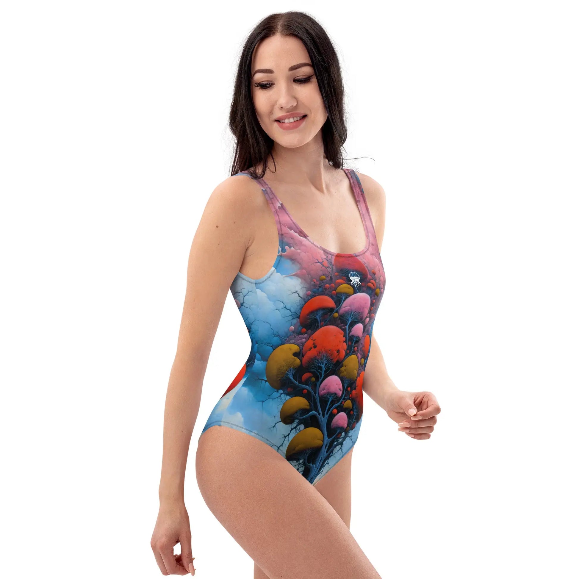 One-Piece Swimsuit - Zolthyrian Tree - by Jelly Kvlt