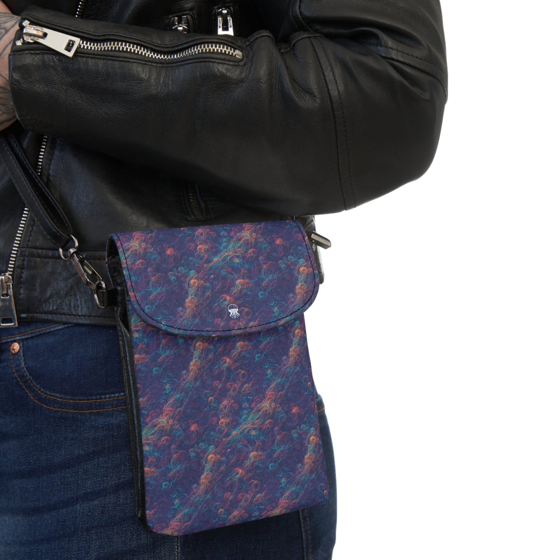 Lightweight Phone Bag - Galactic Tangle - by Jelly Kvlt