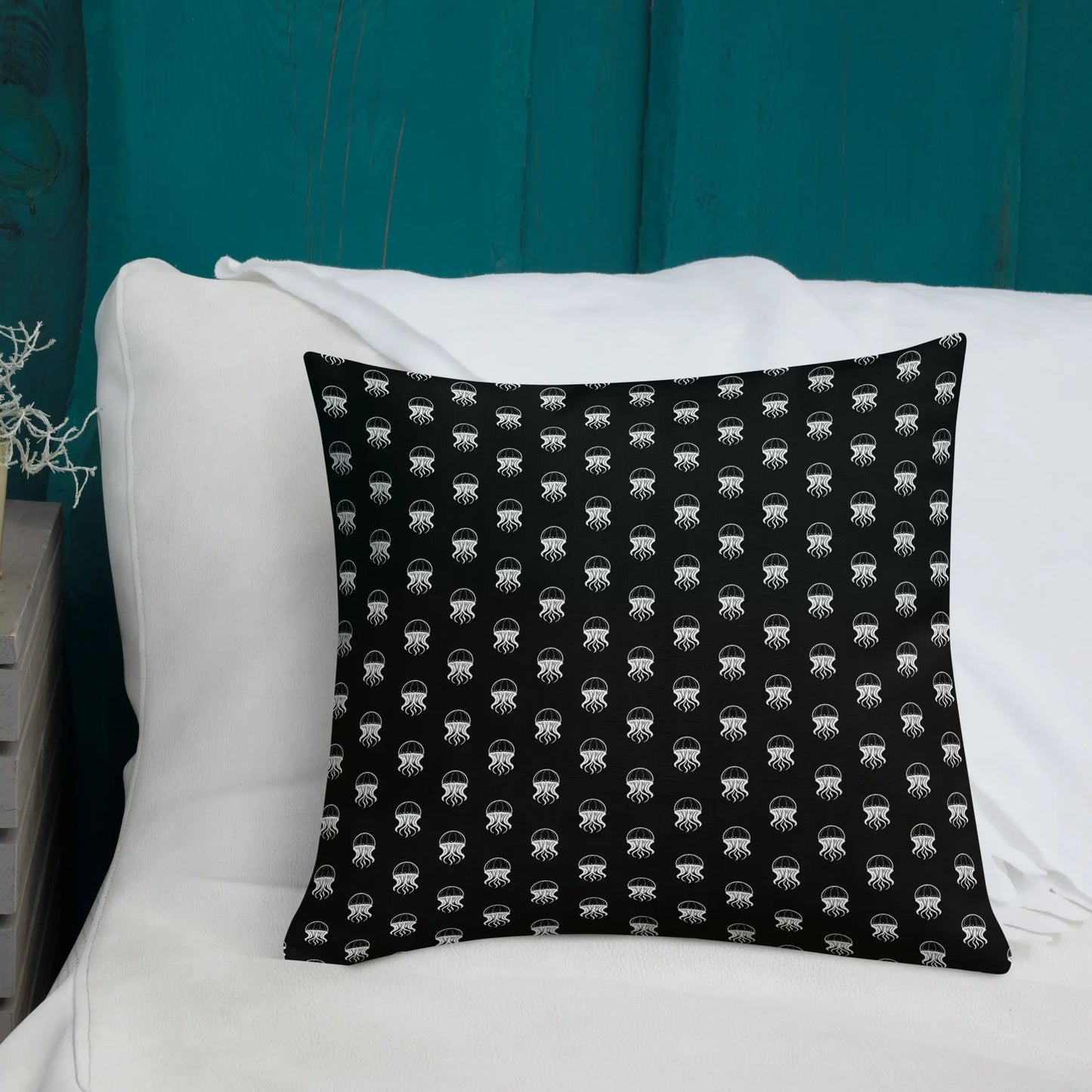 Premium Pillow - Jellyfish Invaders | Stylish & Comfortable by Jelly Kvlt