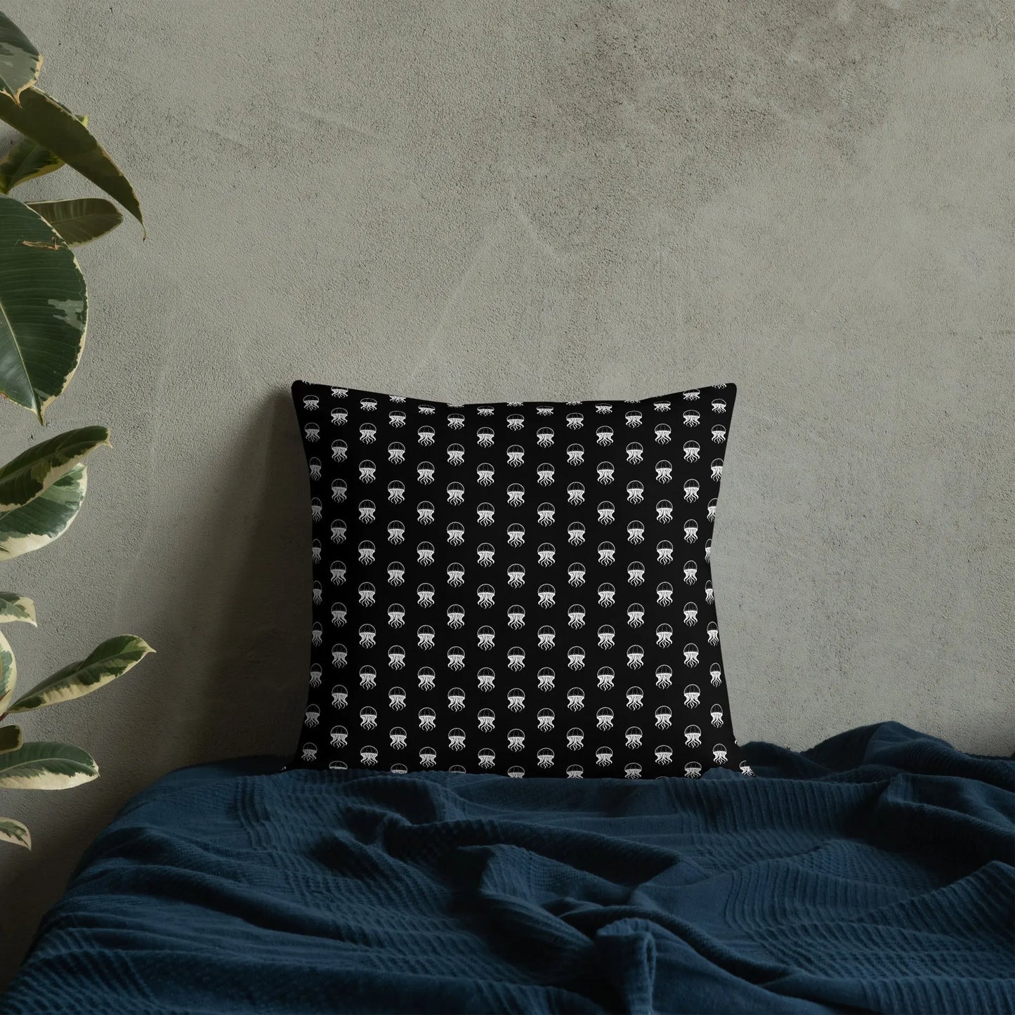 Premium Pillow - Jellyfish Invaders | Stylish & Comfortable by Jelly Kvlt