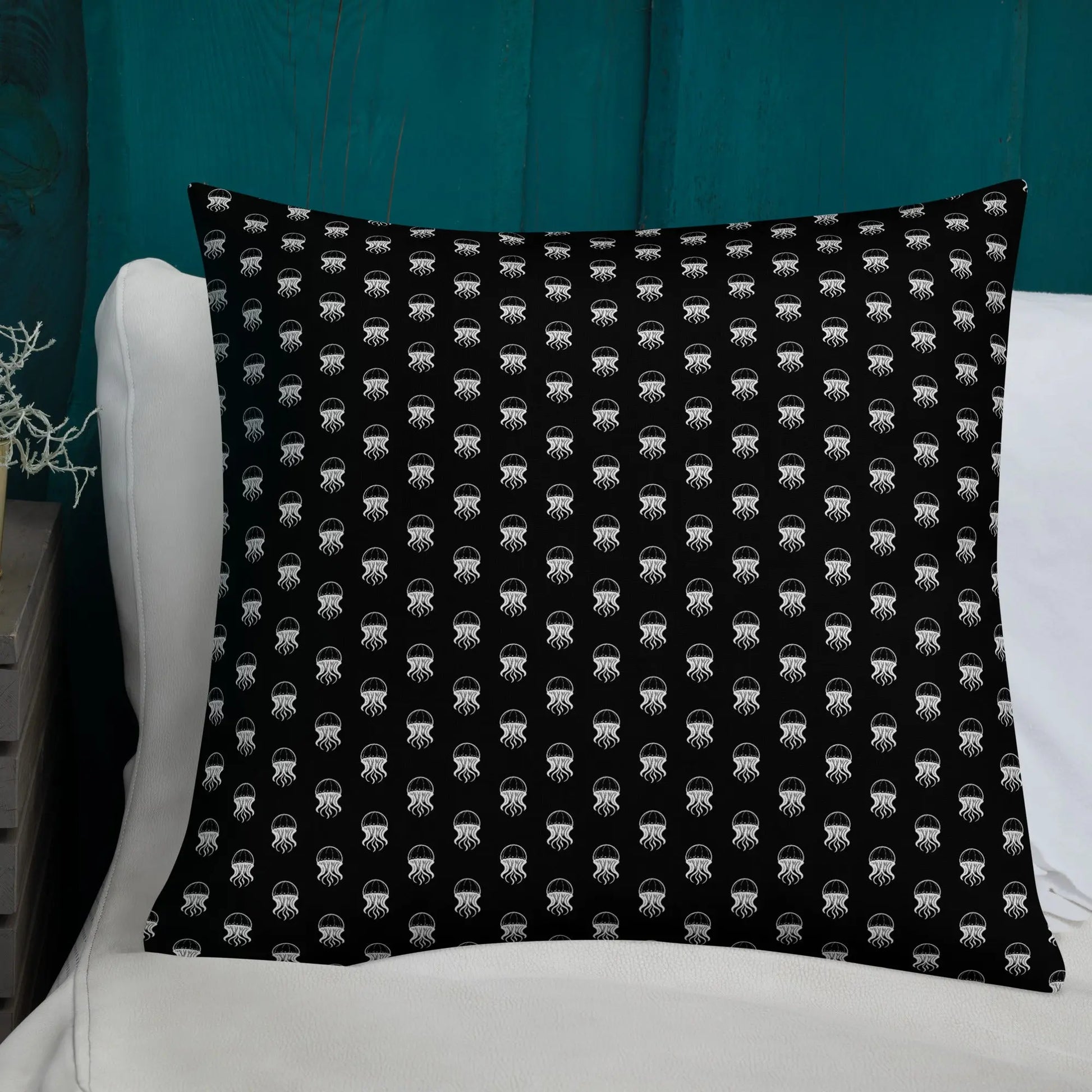 Premium Pillow - Jellyfish Invaders | Stylish & Comfortable by Jelly Kvlt