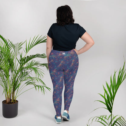 Plus Size Leggings - Galactic Tangle | Jelly Kvlt