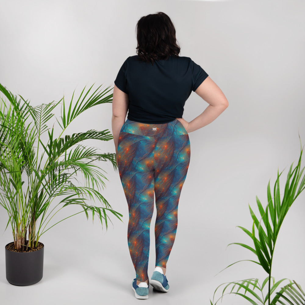 Plus Size Leggings - Nebular Nexus | Jelly Kvlt