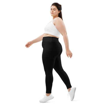 Plus Size Leggings - Noir | Stylish & Comfortable by Jelly Kvlt