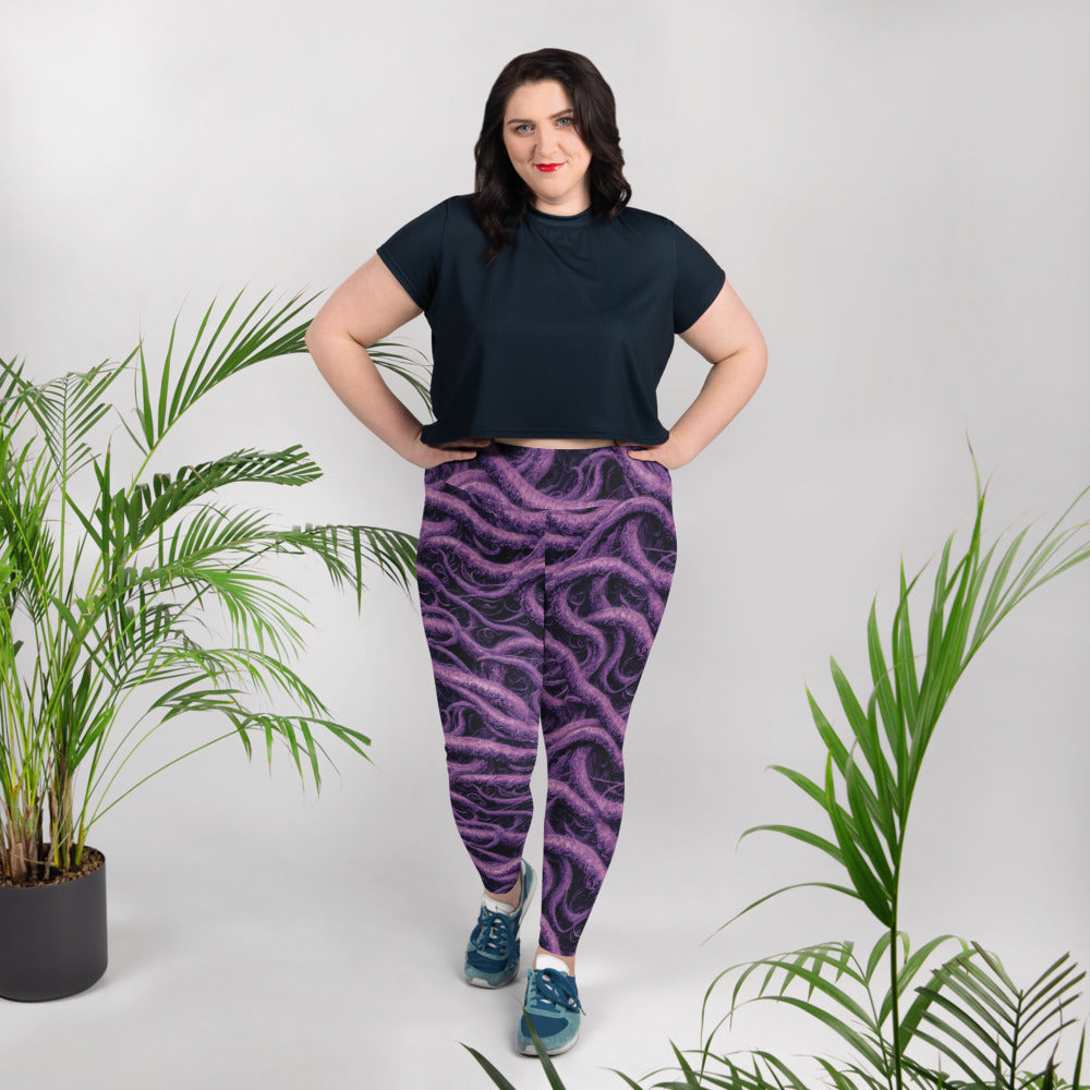 Plus Size Leggings - Void Reach | Bold & Comfortable by Jelly Kvlt