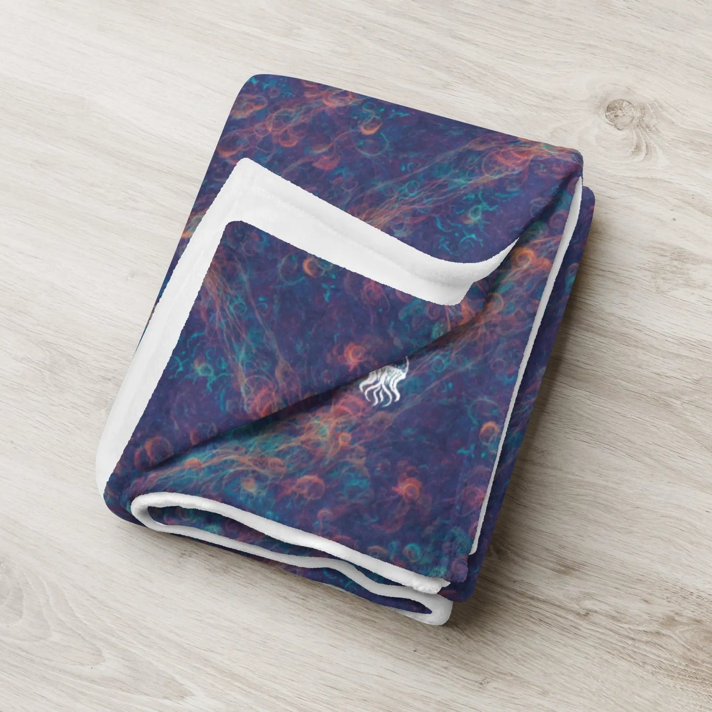 Soft Fleece Throw Blanket - Galactic Tangle - by Jelly Kvlt