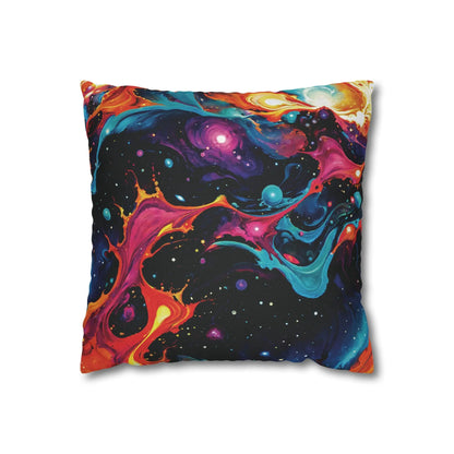 Square Pillow Case - Astral Tempest - by Jelly Kvlt