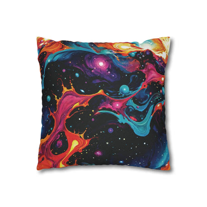 Square Pillow Case - Astral Tempest - by Jelly Kvlt