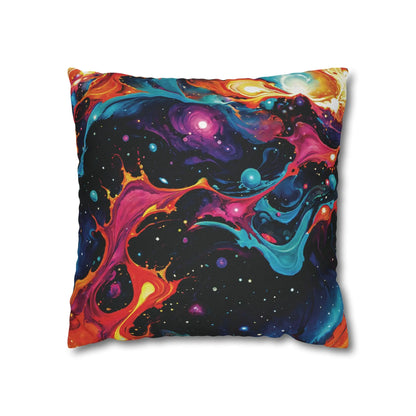 Square Pillow Case - Astral Tempest - by Jelly Kvlt