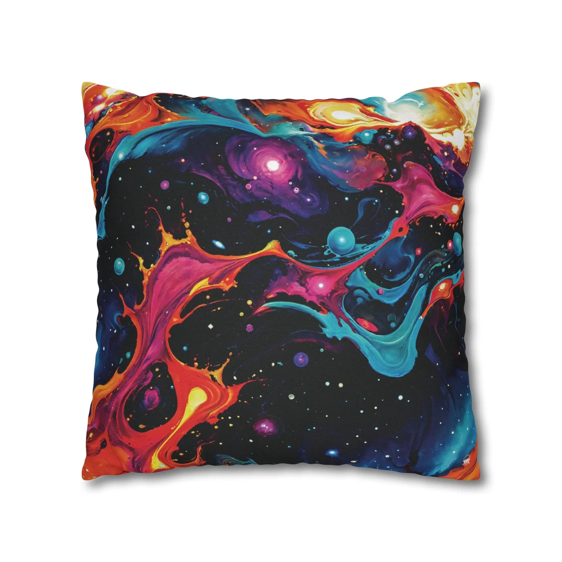 Square Pillow Case - Astral Tempest - by Jelly Kvlt