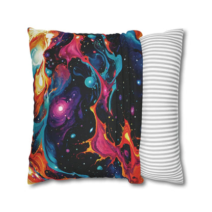 Square Pillow Case - Astral Tempest - by Jelly Kvlt