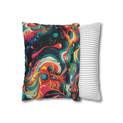 Square Pillow Case - Celestial Splash - by Jelly Kvlt