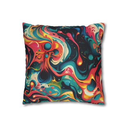 Square Pillow Case - Celestial Splash - by Jelly Kvlt