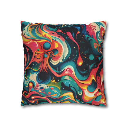 Square Pillow Case - Celestial Splash - by Jelly Kvlt