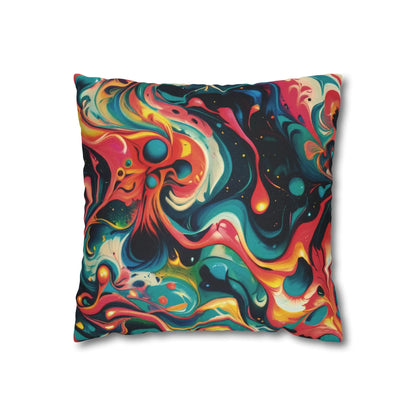 Square Pillow Case - Celestial Splash - by Jelly Kvlt