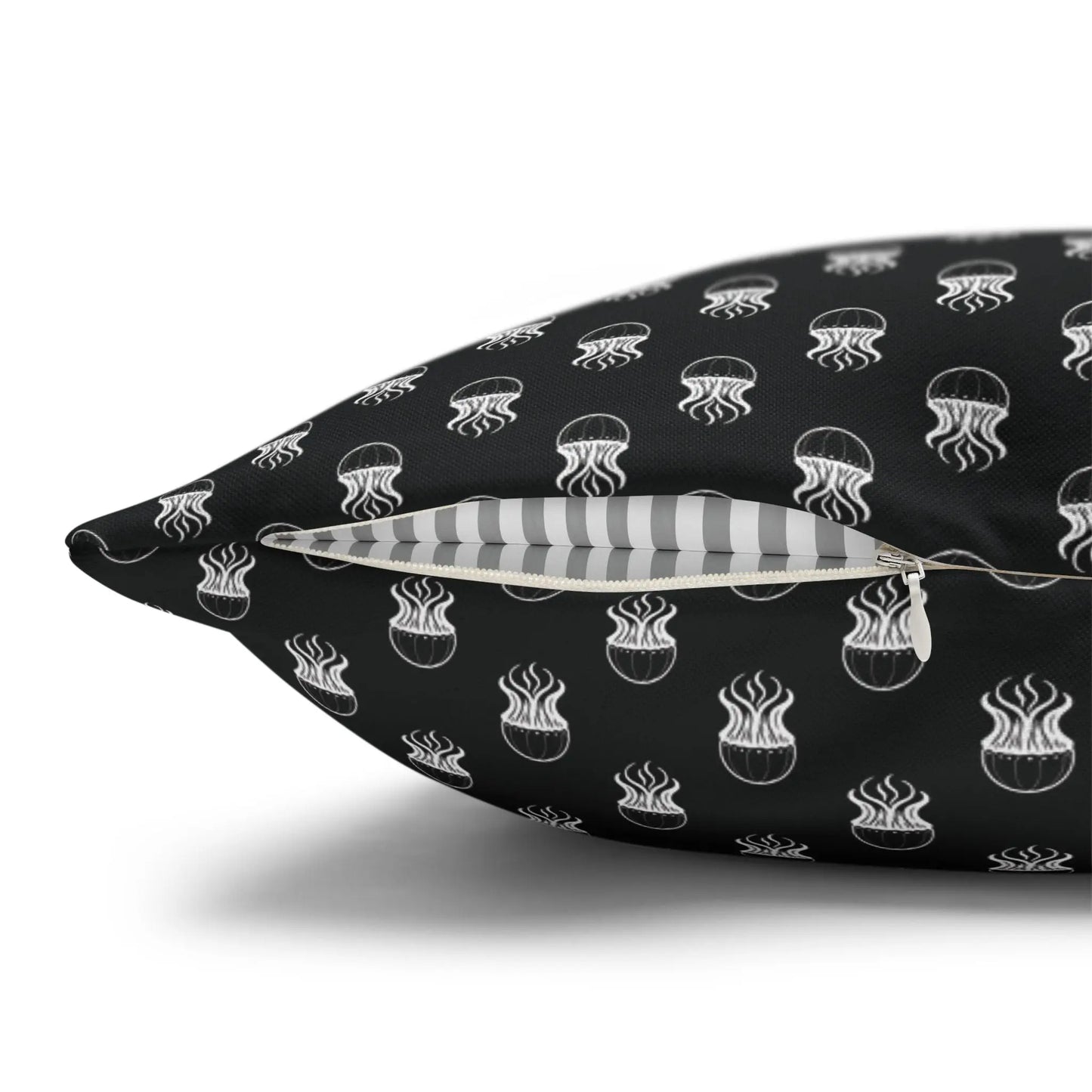 Square Pillow Case - Jellyfish Invaders - by Jelly Kvlt