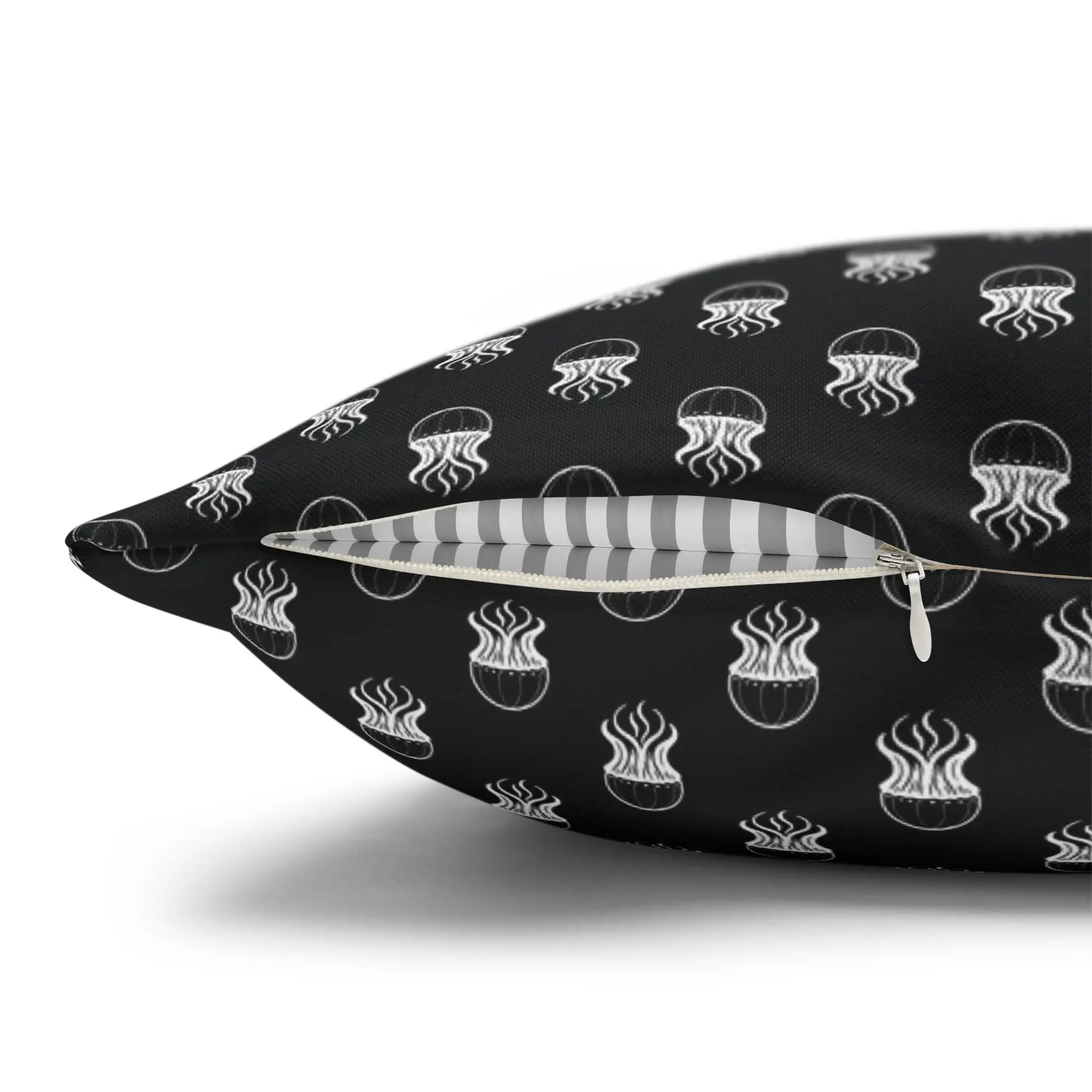 Square Pillow Case - Jellyfish Invaders - by Jelly Kvlt