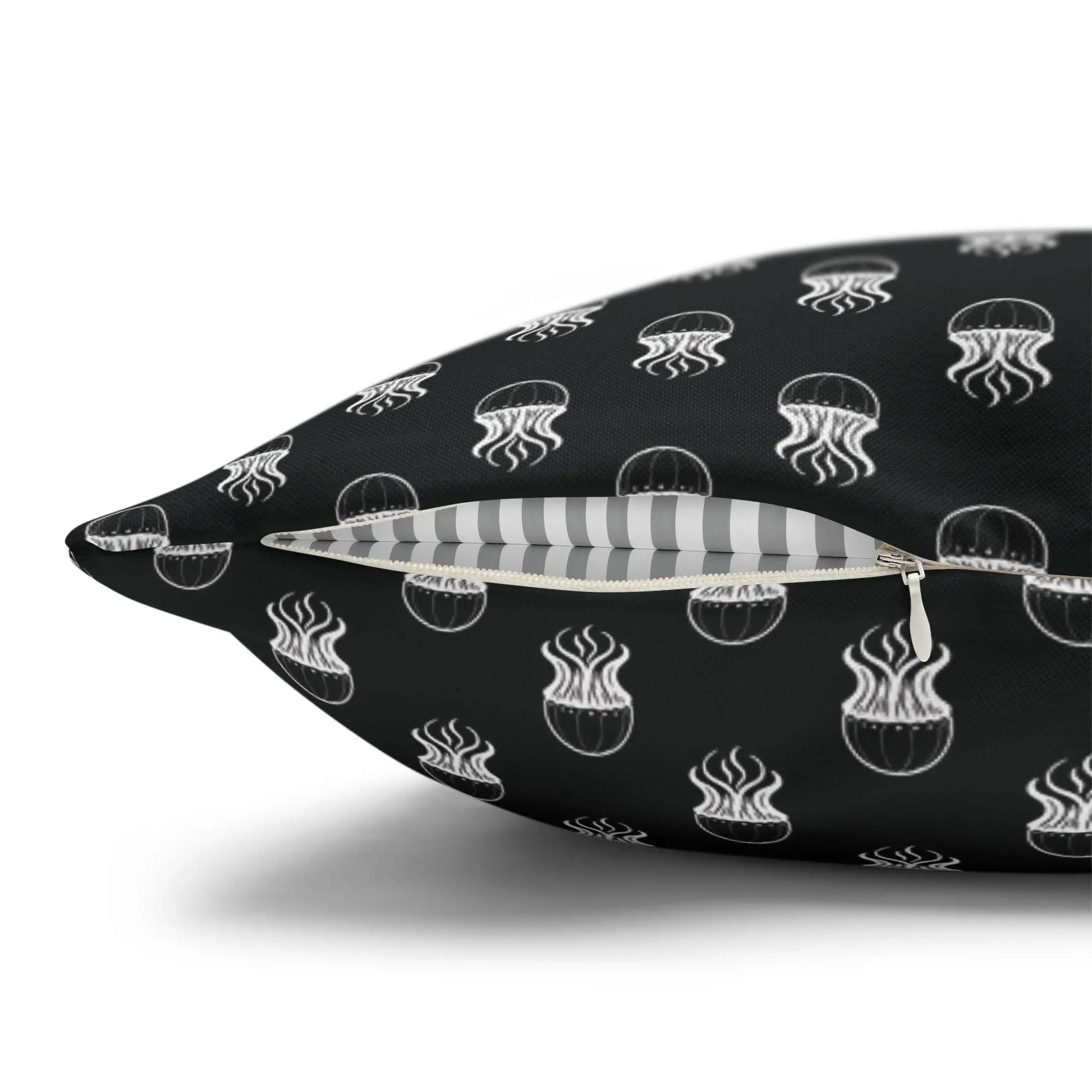 Square Pillow Case - Jellyfish Invaders - by Jelly Kvlt