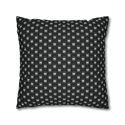 Square Pillow Case - Jellyfish Invaders - by Jelly Kvlt