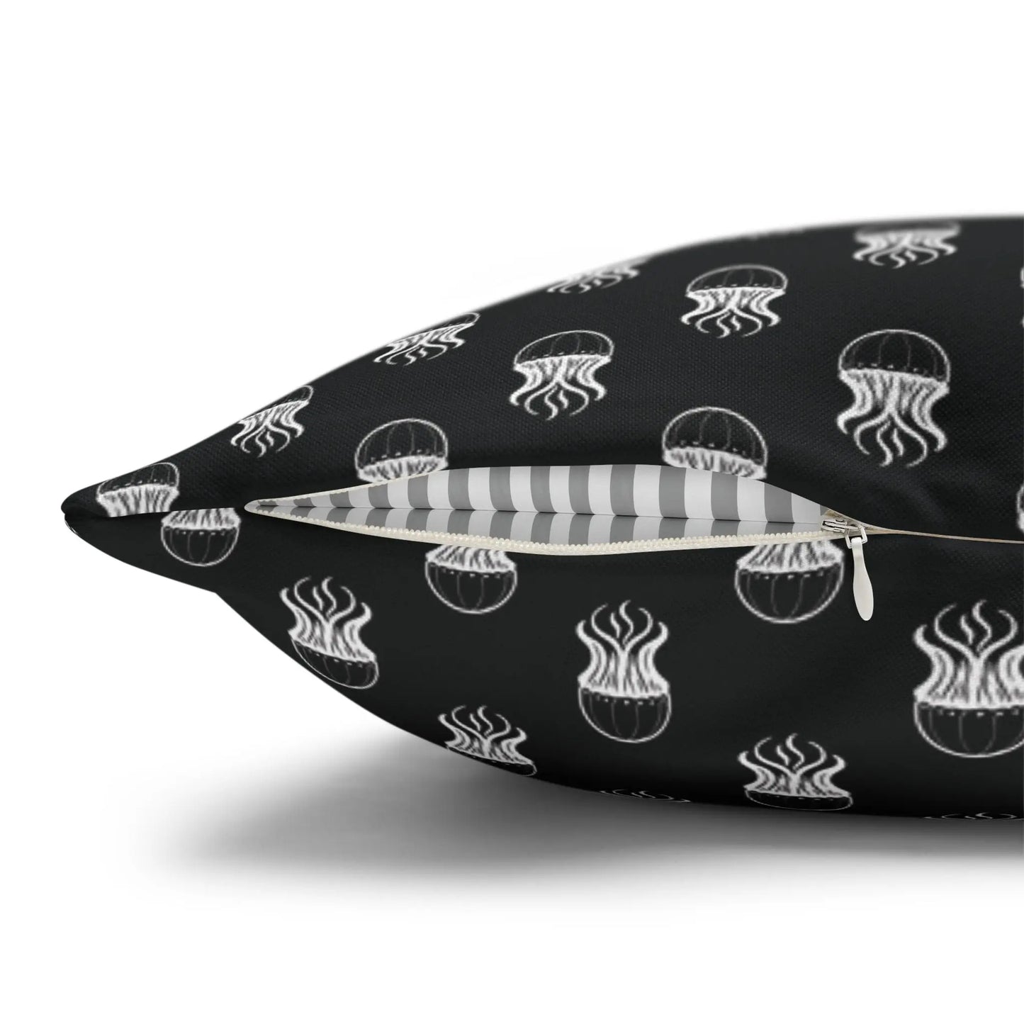 Square Pillow Case - Jellyfish Invaders - by Jelly Kvlt