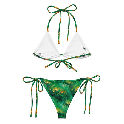 String bikini - Viridian Shroud - by Jelly Kvlt