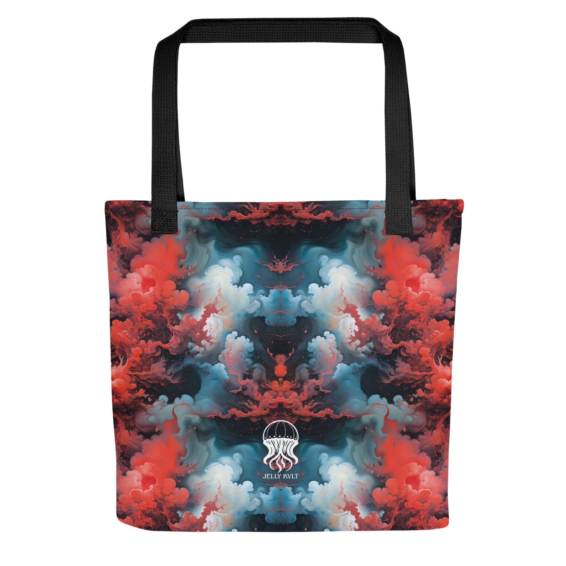 Tote bag - Ethereal Crimson Flow - Light Jelly Kvlt