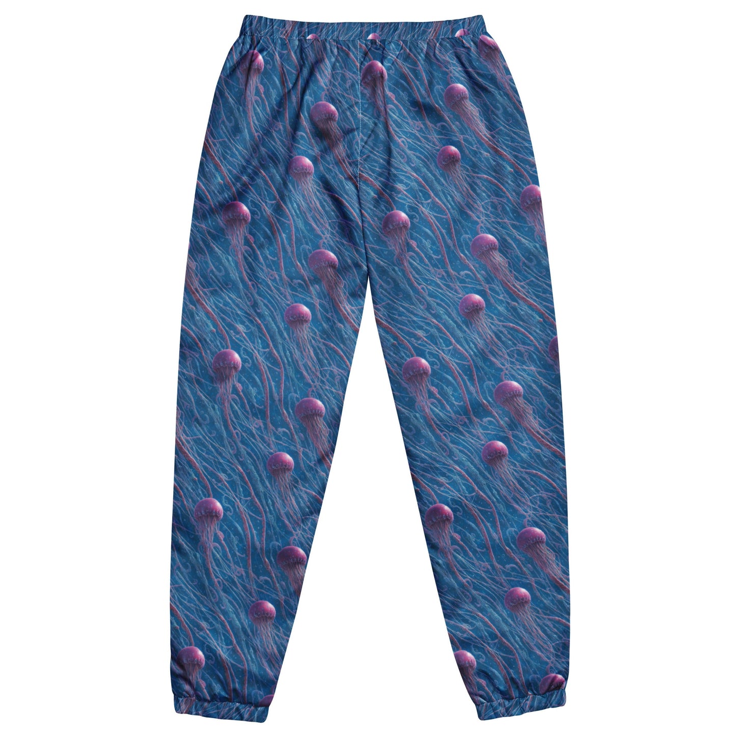 Unisex Track Pants - Blue and Violet Jellyfishes | Jelly Kvlt